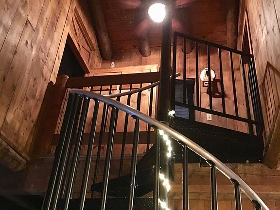 Gorgeous spiral staircase 