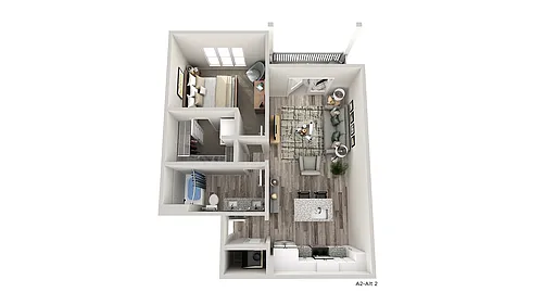 Floor plan A1E