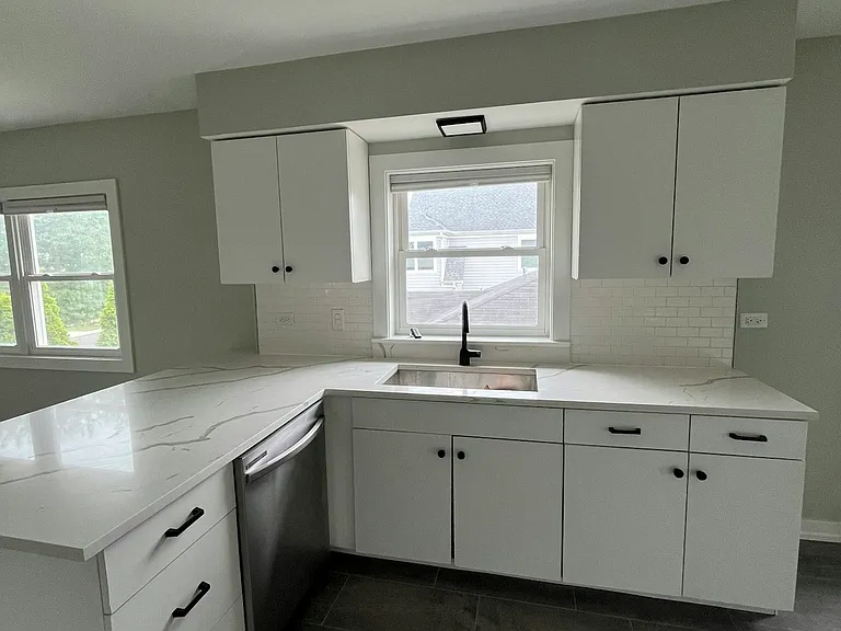kitchen sink and dishwasher