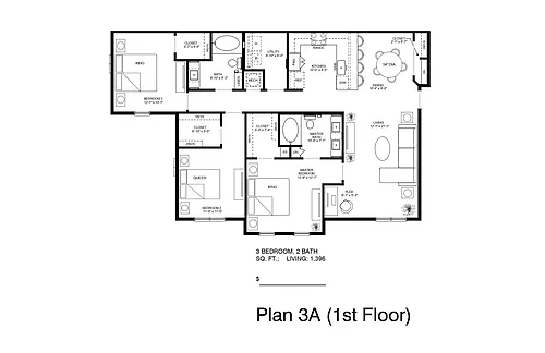 Floor plan 3-A