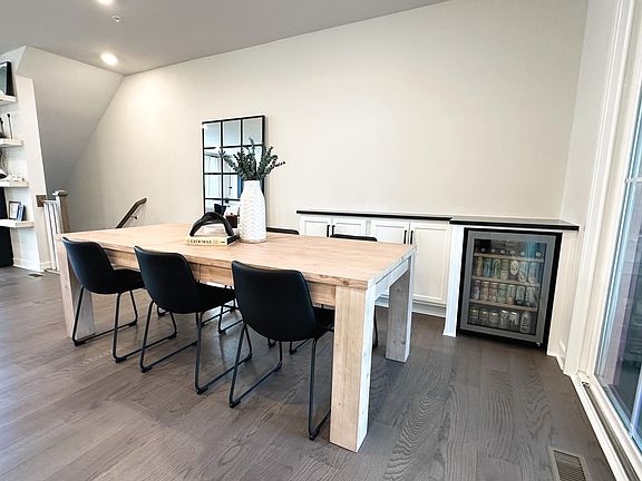 Main Level - Dining Area (Dry Bar with Beverage Cooler)