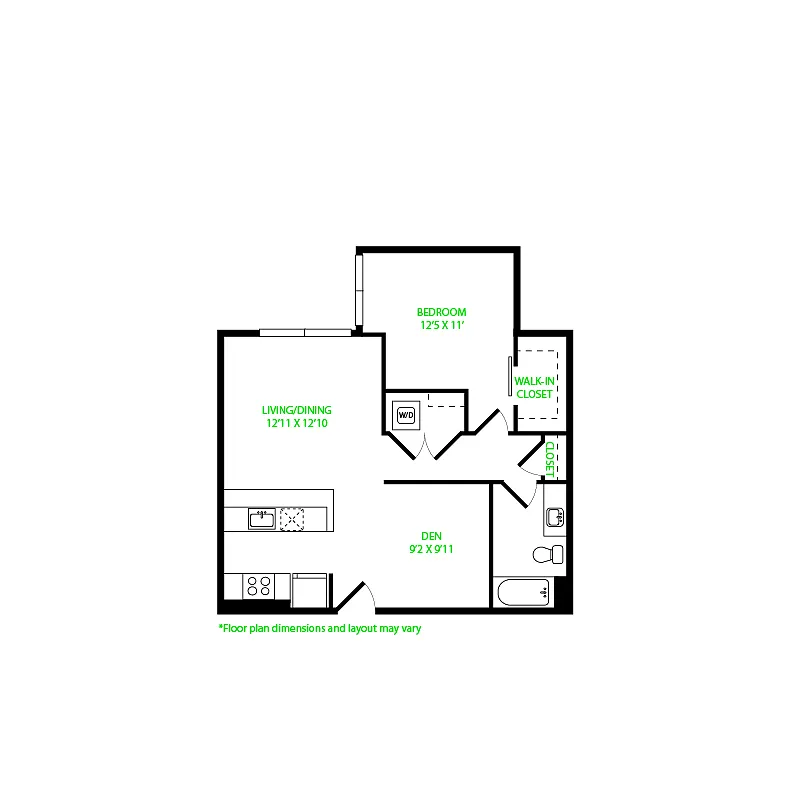Floor plan P.5W