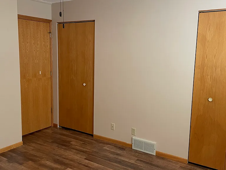 Master bedroom closets