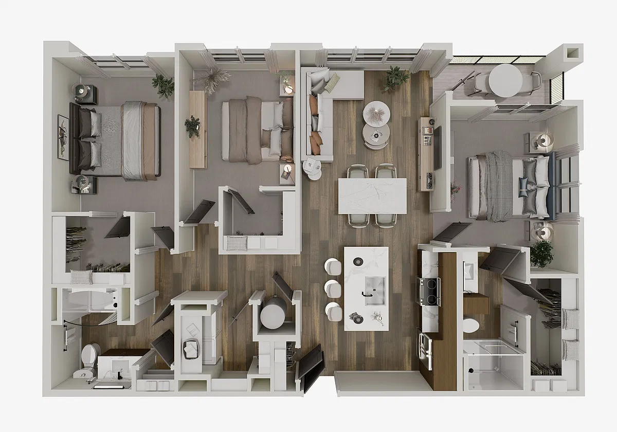 Floor plan Superstition Grand (C1A)