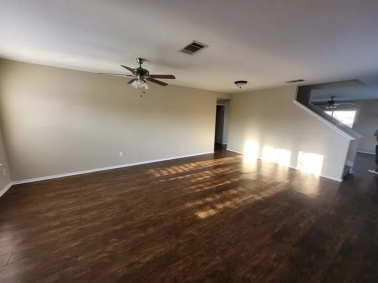 Main entry living room
