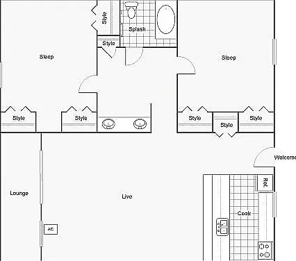 _Calderra-Style-3-Two-Bed-NO-FURNITURE-875-sq-ft _Calderra-Style-3-Two-Bed-NO-FURNITURE-875-sq-ft