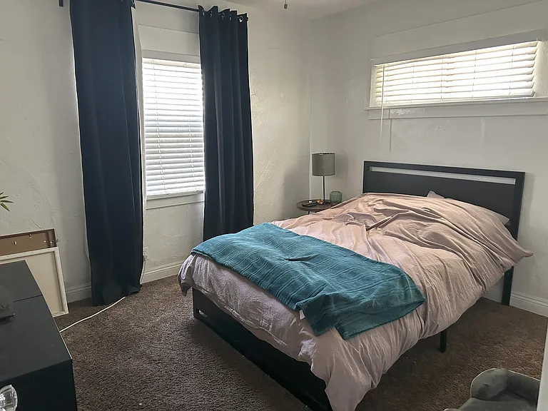 the flooring has been updated to vinyl plank