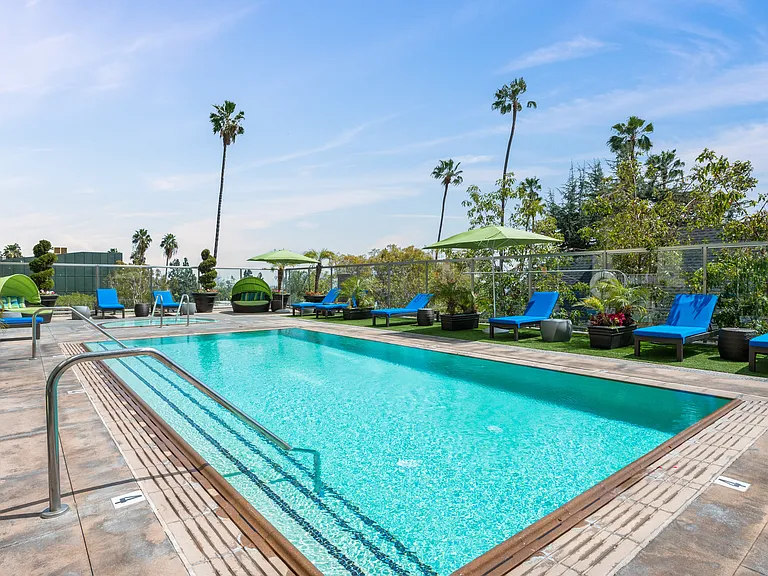 7950 West Sunset Los Angeles, CA Pool