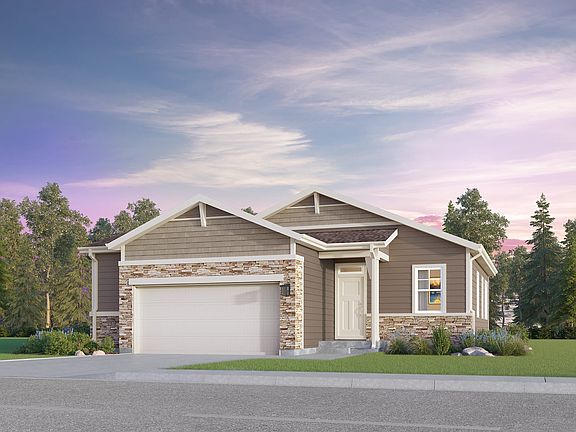 Mosaic 1 Elevation B at Brighton Crossings in Brighton, CO