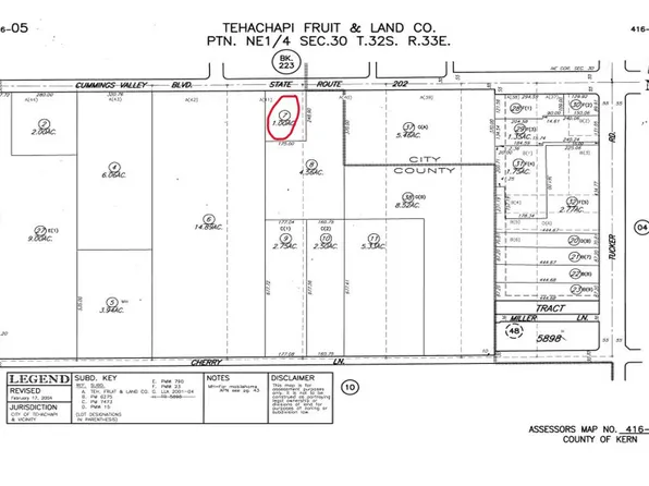 0 W Valley Blvd, Tehachapi, CA 93561