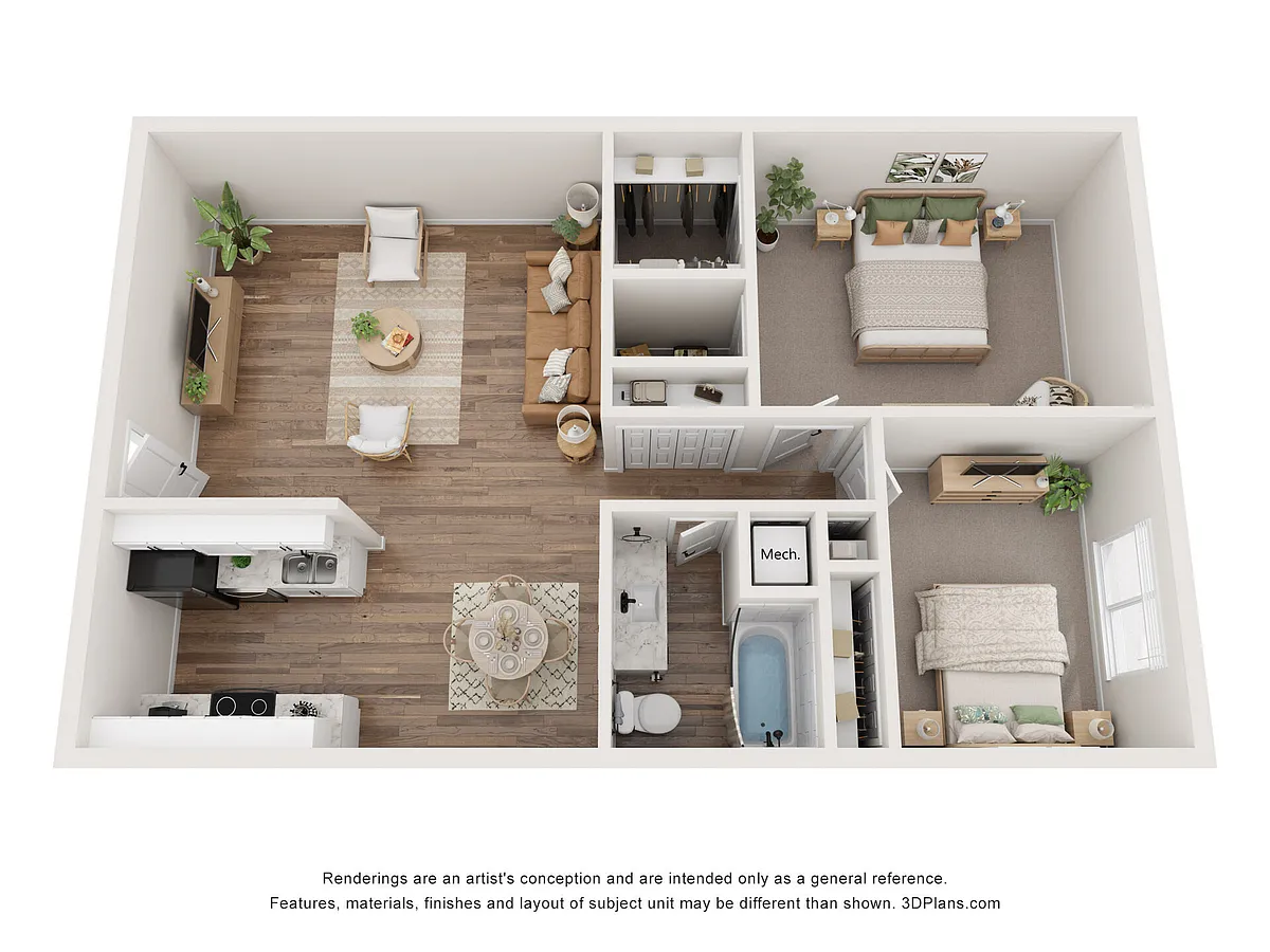 Floor plan B1