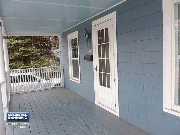 A  23 X 7 covered porch 