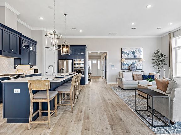 Kitchen overlooking great room