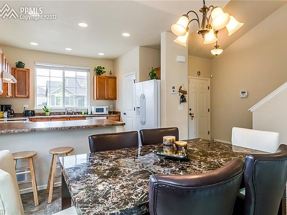 Lots of light in Dining Room and Kitchen