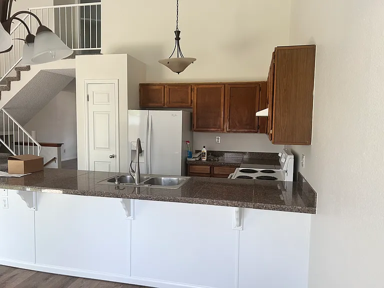 Side view of Kitchen from Dining Room