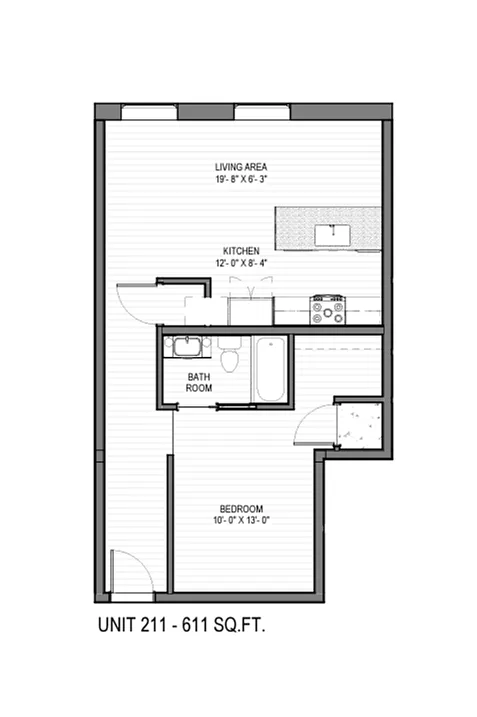 Floor plan 207