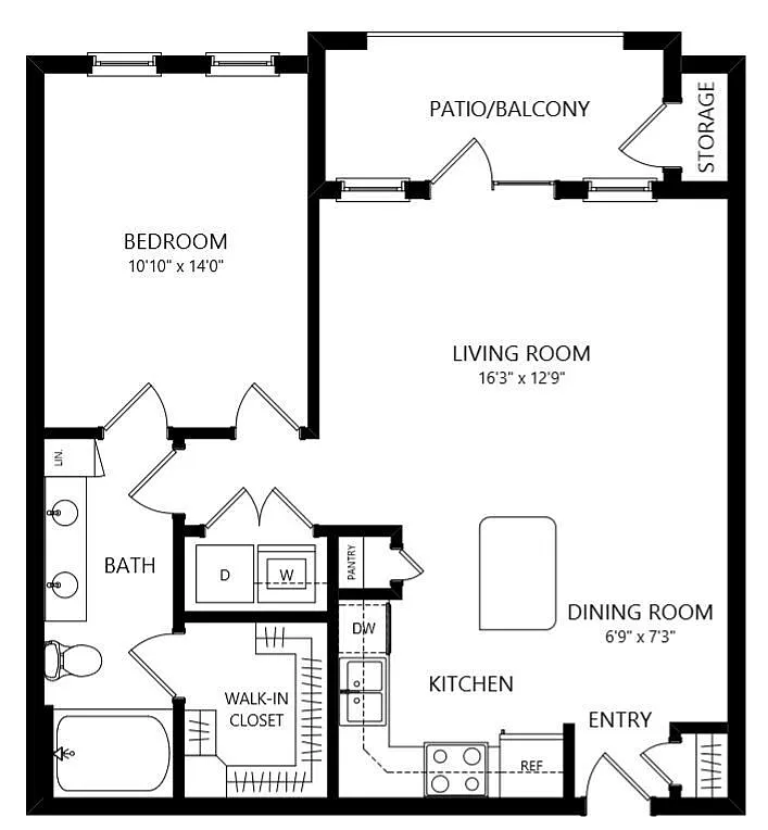 Floor plan C-A2