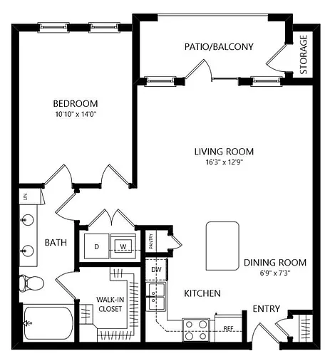 Floor plan C-A2