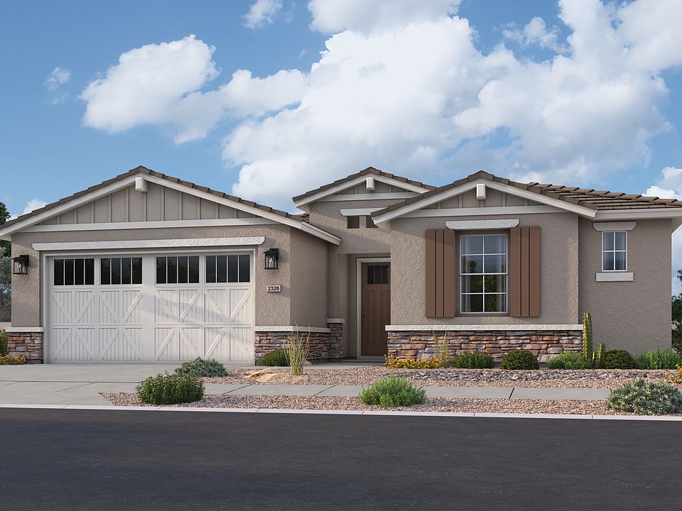 Elevation A - Arizona Ranch