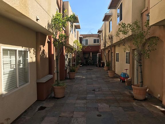 Walkway to unit