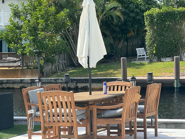 Teak Outdoor Dining Table