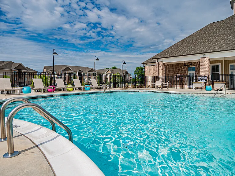 Sparkling swimming pool at Millis and Main at Grandover