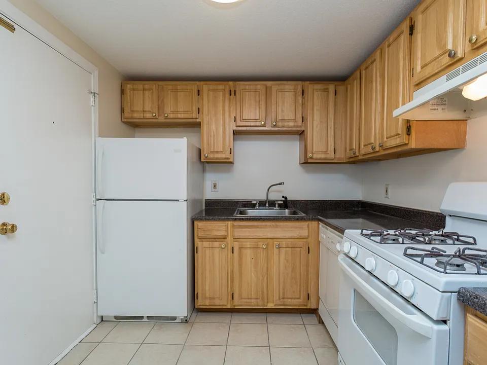 Kitchen With Wooden Features