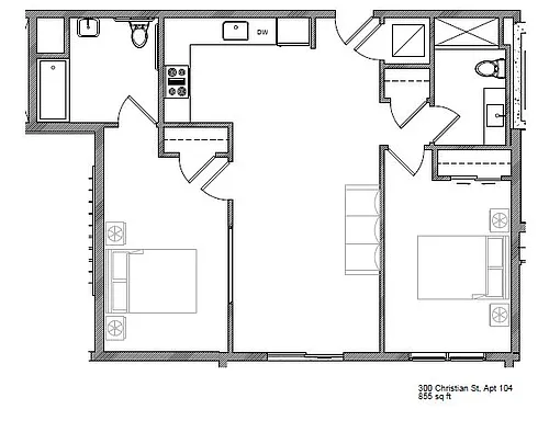 Floor plan 104