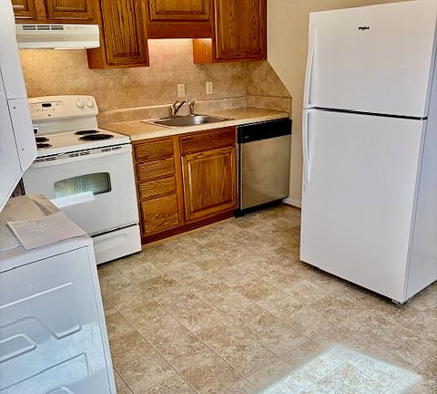 new refrigerator and washer/dryer