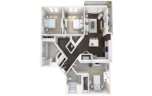 Floor plan Skiff