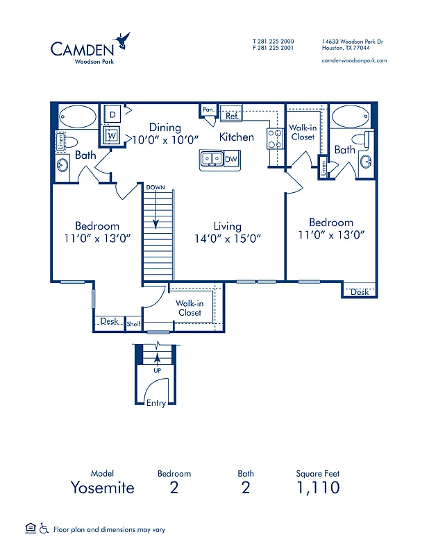 Floor plan Yosemite