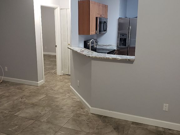 View from dining area