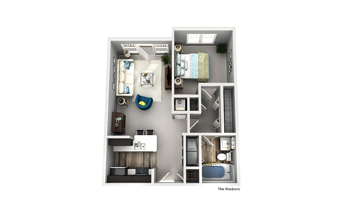 Floor plan The Roxboro