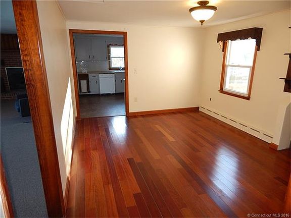 Large dining room with pote...