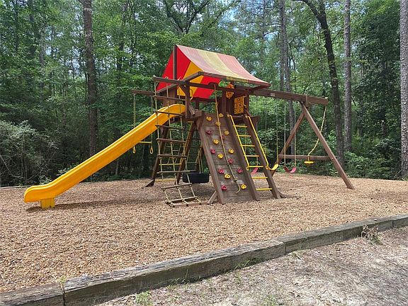 Play set in the neighborhood.