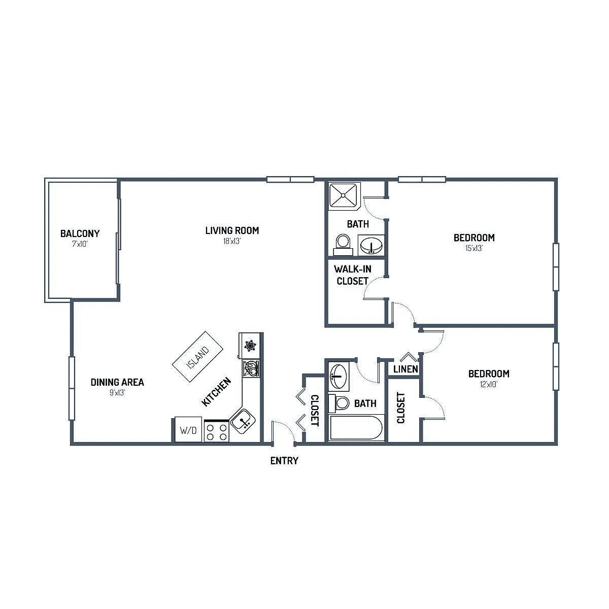 Floor plan S 2X2