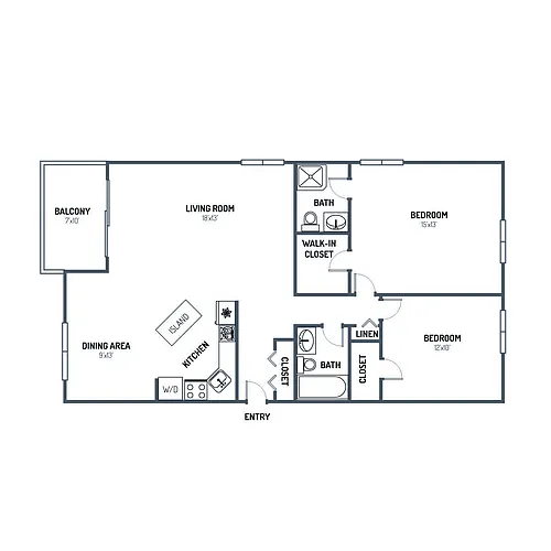 Floor plan S 2X2