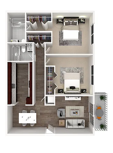 Floor plan The Maple