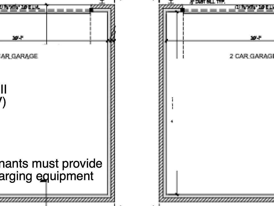 Floor plans - garage