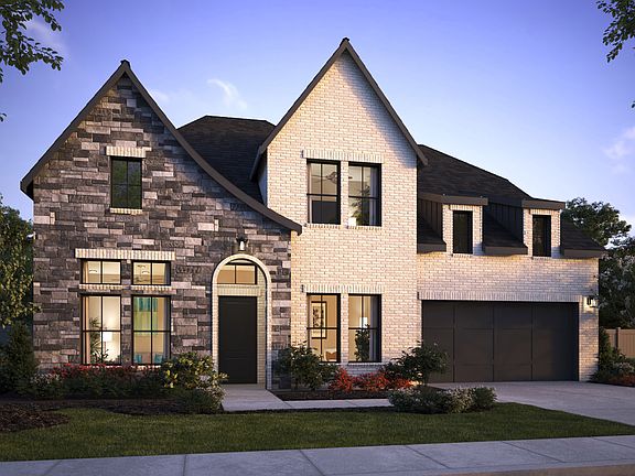 Madison II Elevation A - Optional Stone