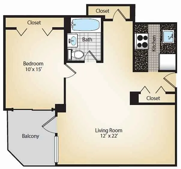 Floor plan Gallagher