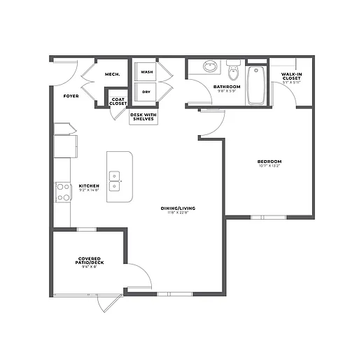 Floor plan Trailcrest