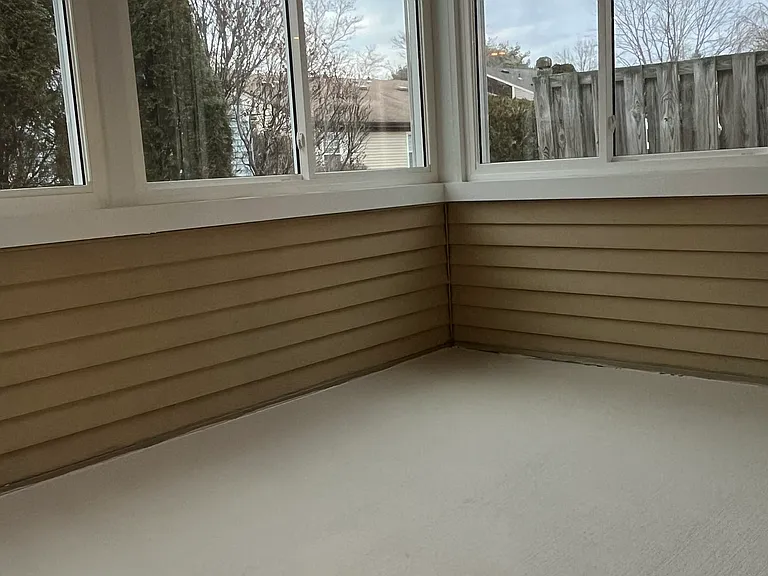 Florida room with new windows