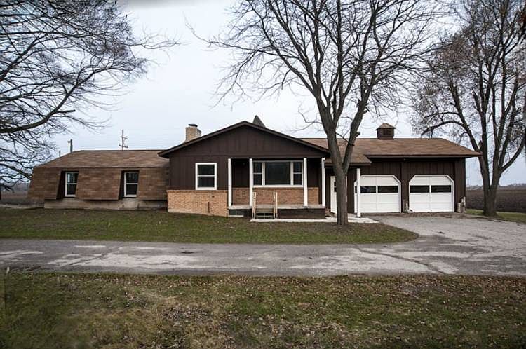 Made for you on Meridian.  This completely renovated three bedroom, two bath ranch style home features 1450 square feet of living space along with a full basement.  You will find an attached two and a half car garage, along with an additional garage to store all of your outdoor equipment.  Brand new updates throughout the interior include new flooring, paint, new appliances, new counter tops and a fire place for those cold winter nights.  Call today for your private showing.