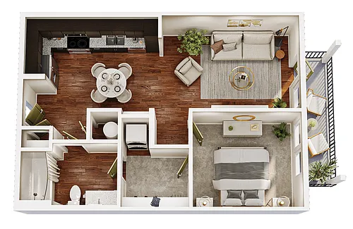 Floor plan A1A
