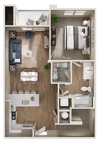 Floor plan A3G