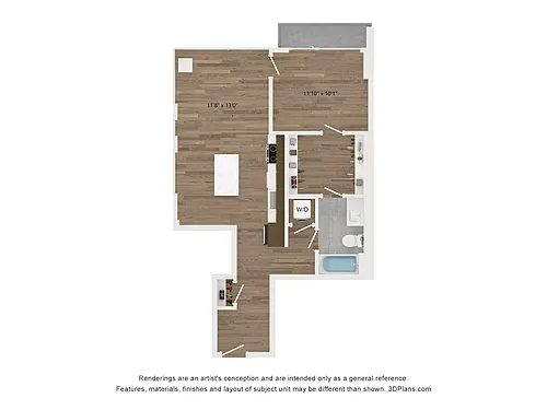 Floor plan A13