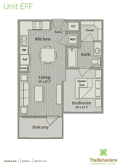 Floor plan EFF