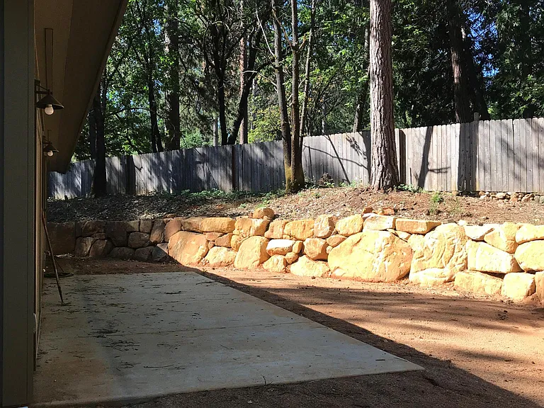 Back patio