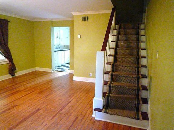 living frm front door